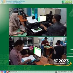 BPS Kabupaten Bangka telah melakukan Seleksi Petugas Sensus Pertanian 2023